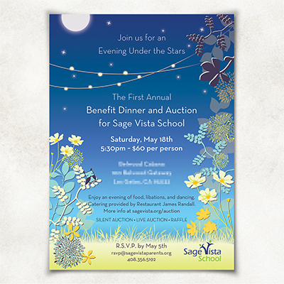 Evening Under the Stars Poster