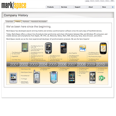 MarkSpace Company Page