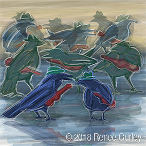 A Murder of Crows Copyright 2018 by Renee Gurley