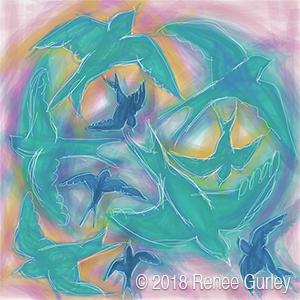 A Sussuration of Swallows Copyright 2018 Renee Gurley